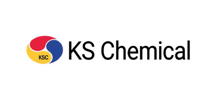 The logo for KS Chemical, featuring a red, blue, and yellow circular swirl design containing the letters KSC.
