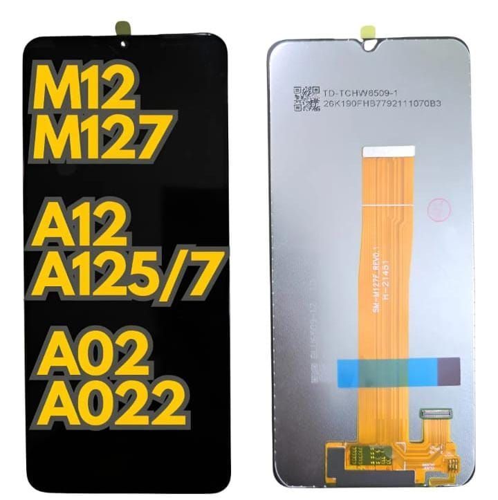 Dos pantallas de teléfono negras etiquetadas con los números