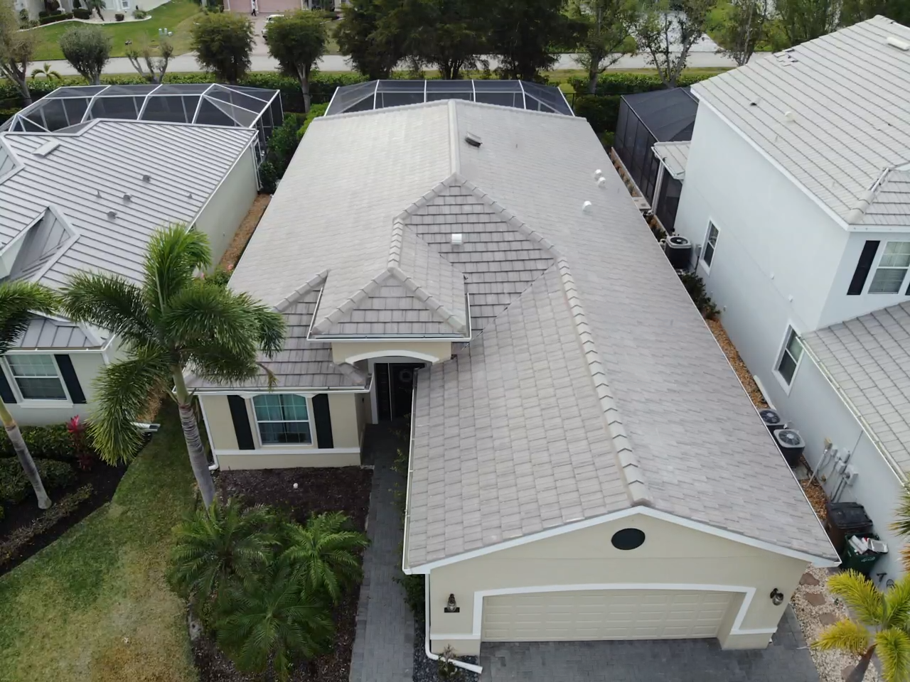 Concrete Tile Roof in Cape Coral by Four Peaks Roofing