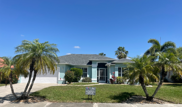 Four Peaks Roofing installed a new roof on this Cape Coral home