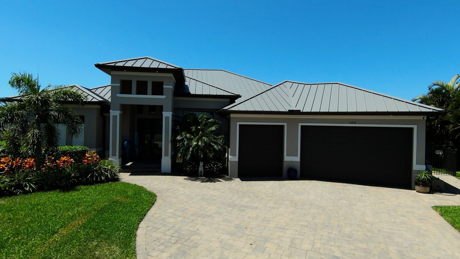 New Metal Roof in Cape Coral by Four Peaks Roofing