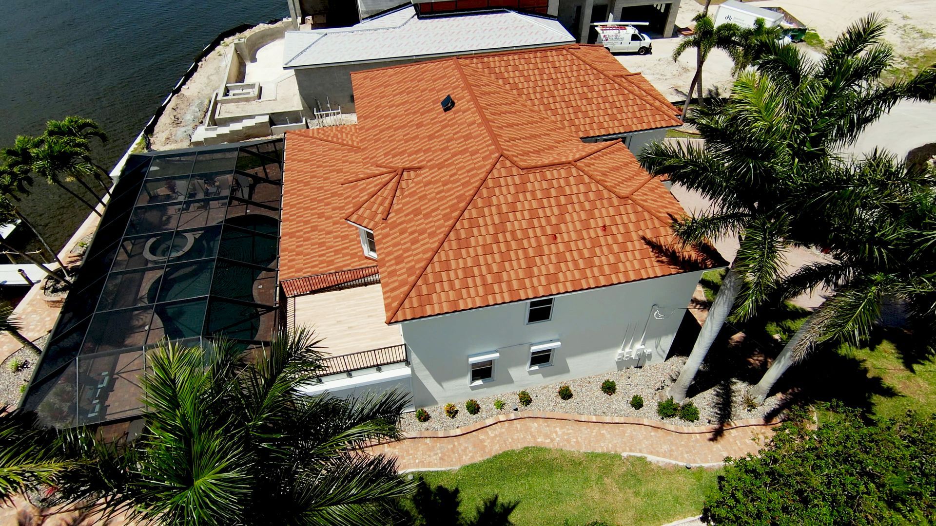 New Stone Coated Steel Roof in Cape Coral by Four Peaks Roofing