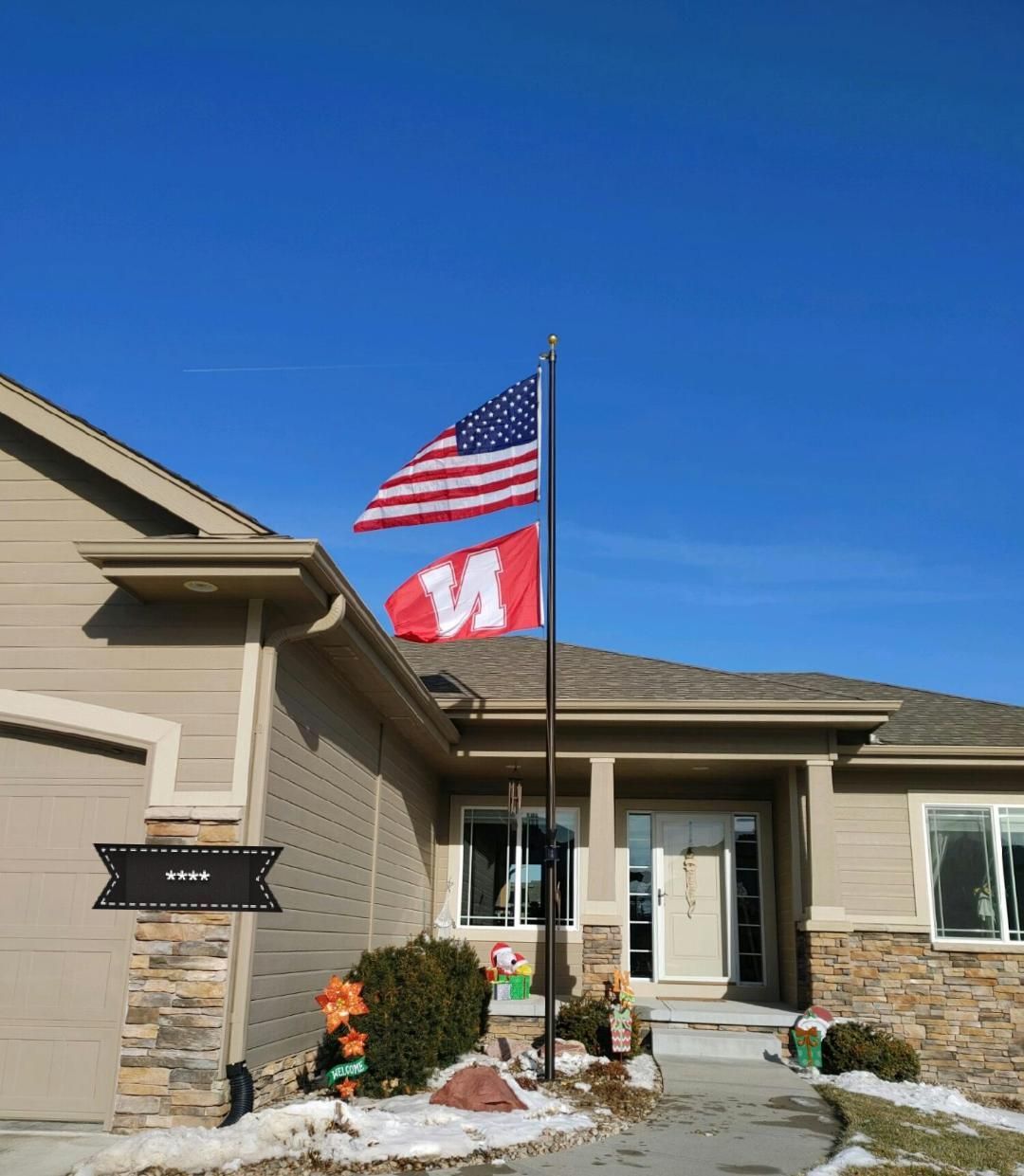 New Flag and Pole — Omaha, NE — A -1 Flags, Poles, and Repair