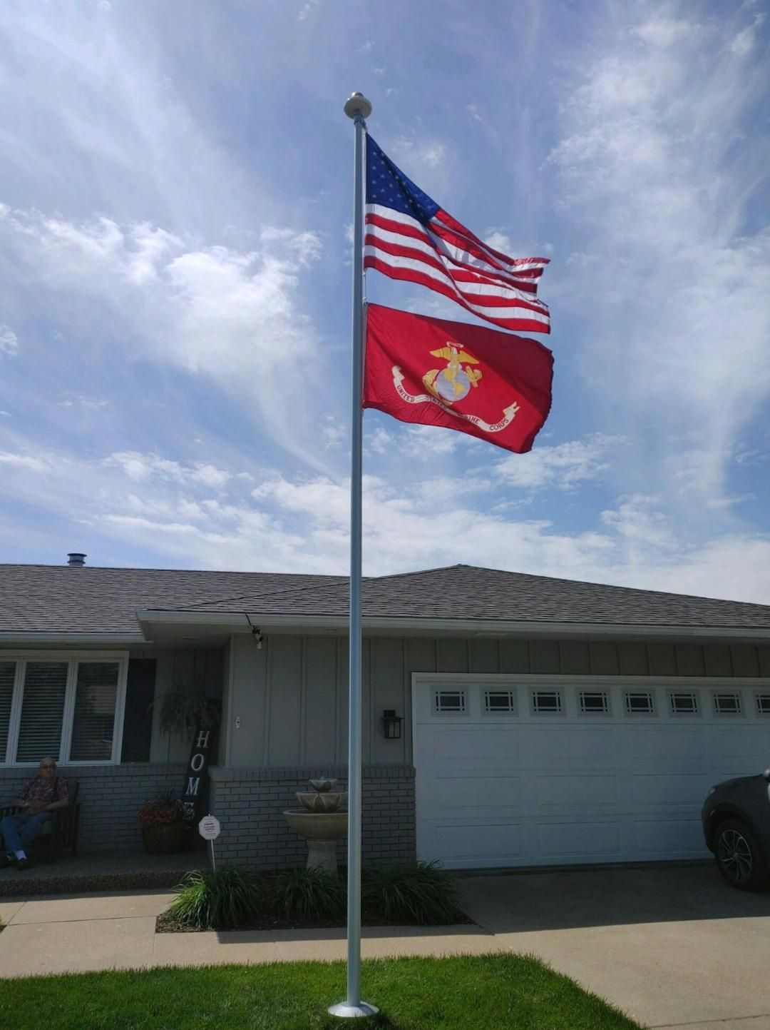 USA and Montenegro Flag — Omaha, NE — A -1 Flags, Poles, and Repair