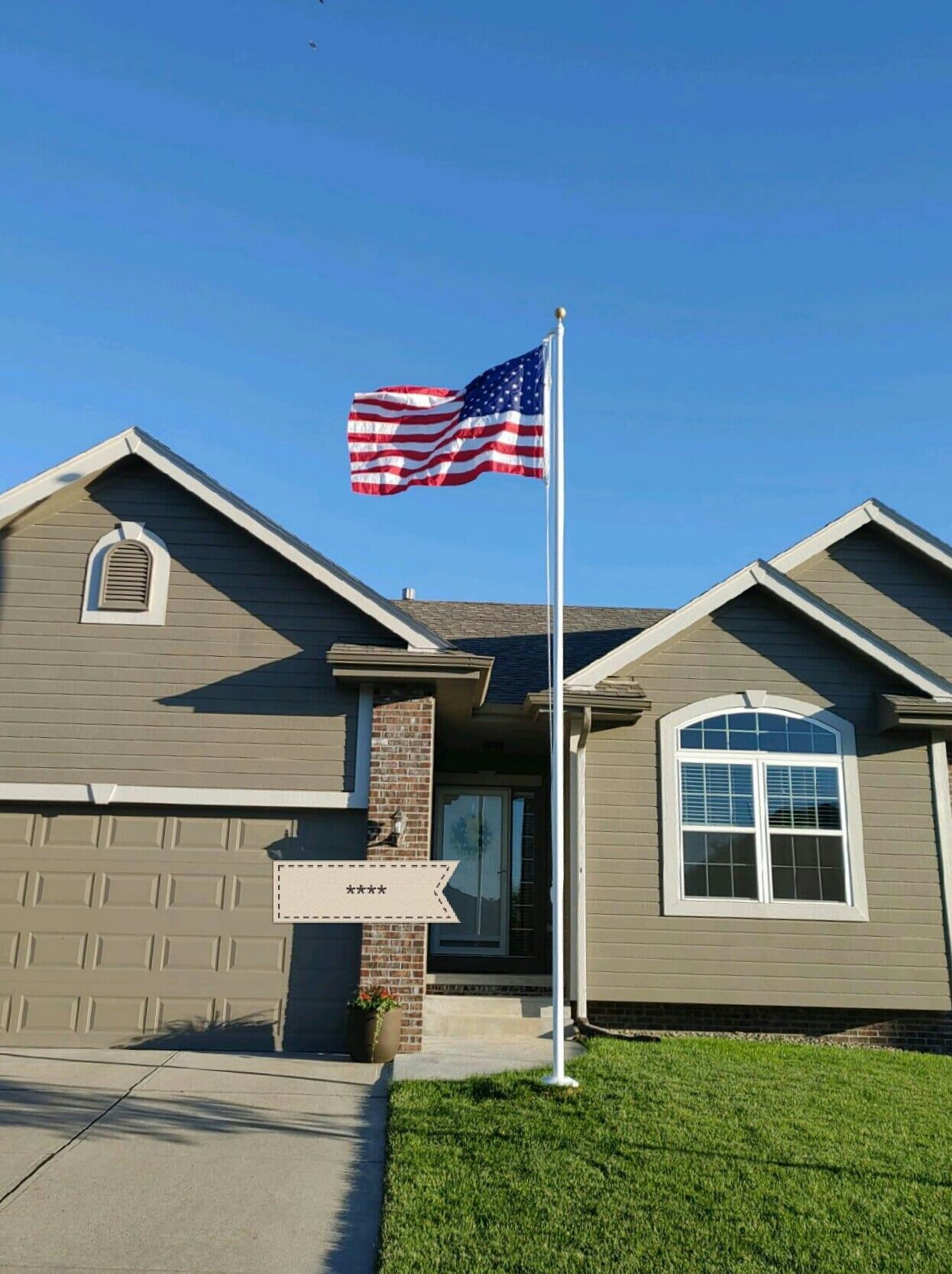 Quality Residential Flagpole — Omaha, NE — A -1 Flags, Poles, and Repair