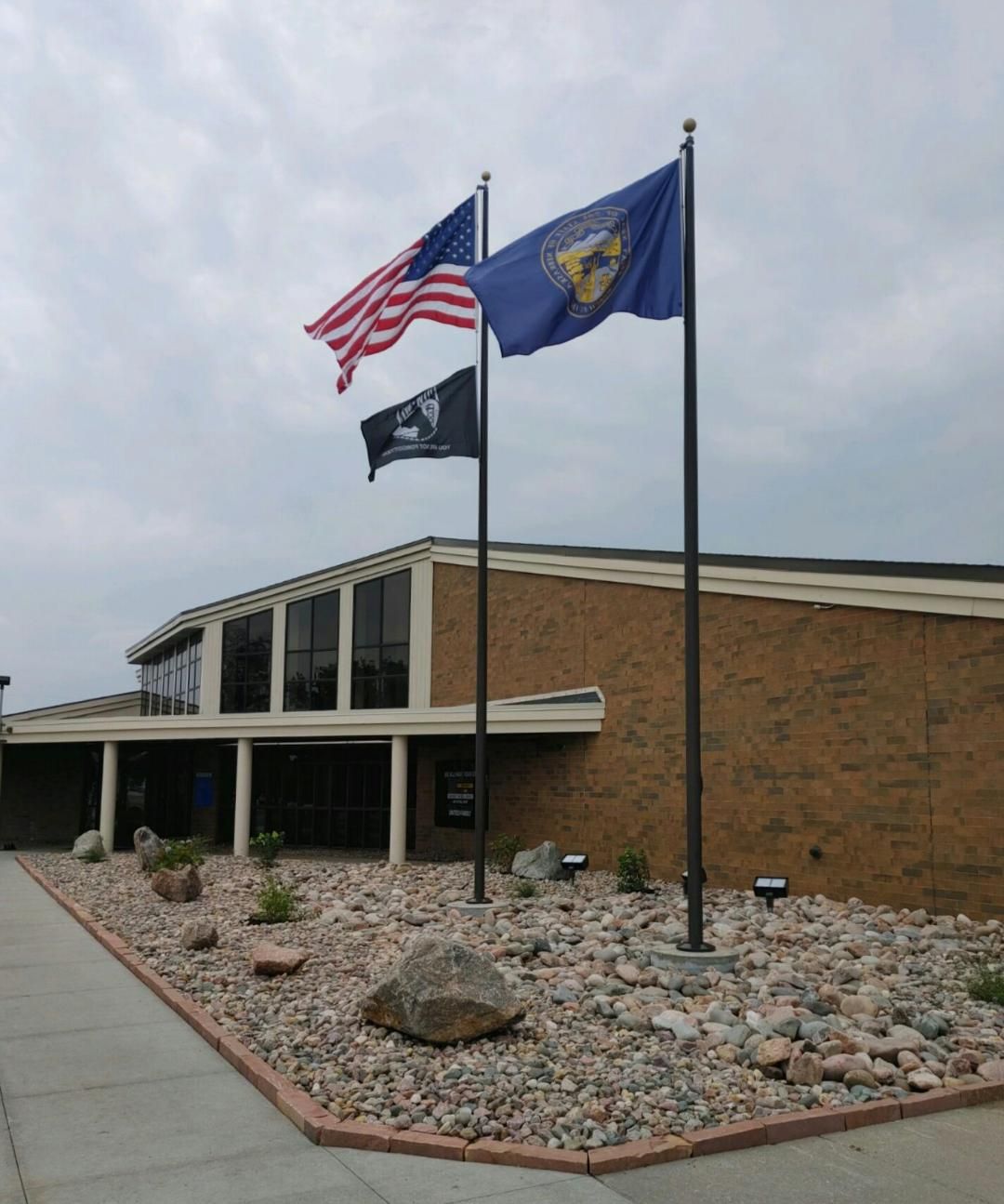 30'&25'BronzeCont — Omaha, NE — A -1 Flags, Poles, and Repair