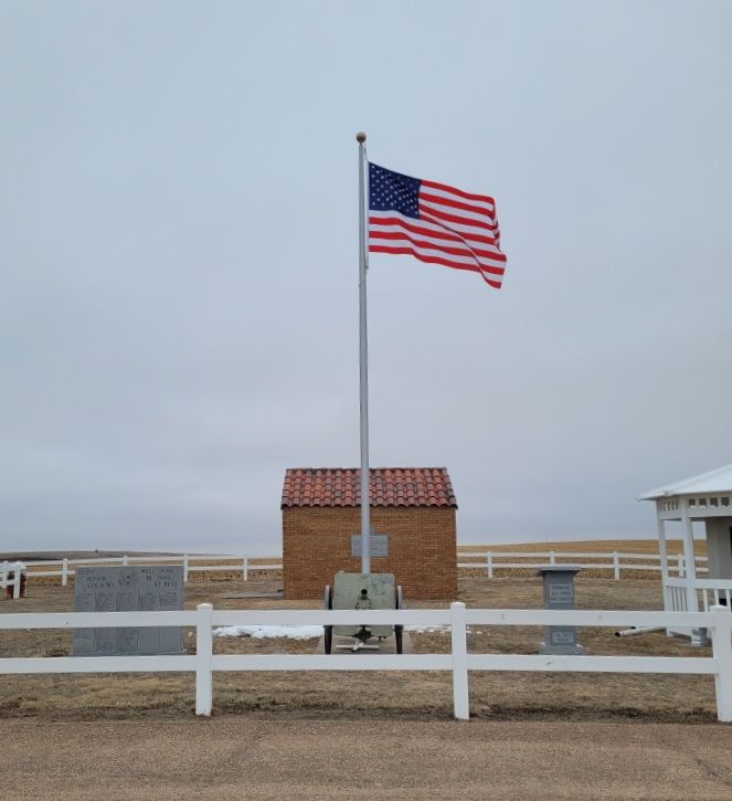 30'x6 Silver Indep2  — Omaha, NE — A -1 Flags, Poles, and Repair