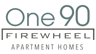 One90 Firewheel black logo