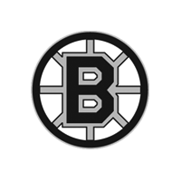 A black and white logo with a letter b in a circle.