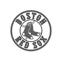 A black and white logo for the boston red sox baseball team.