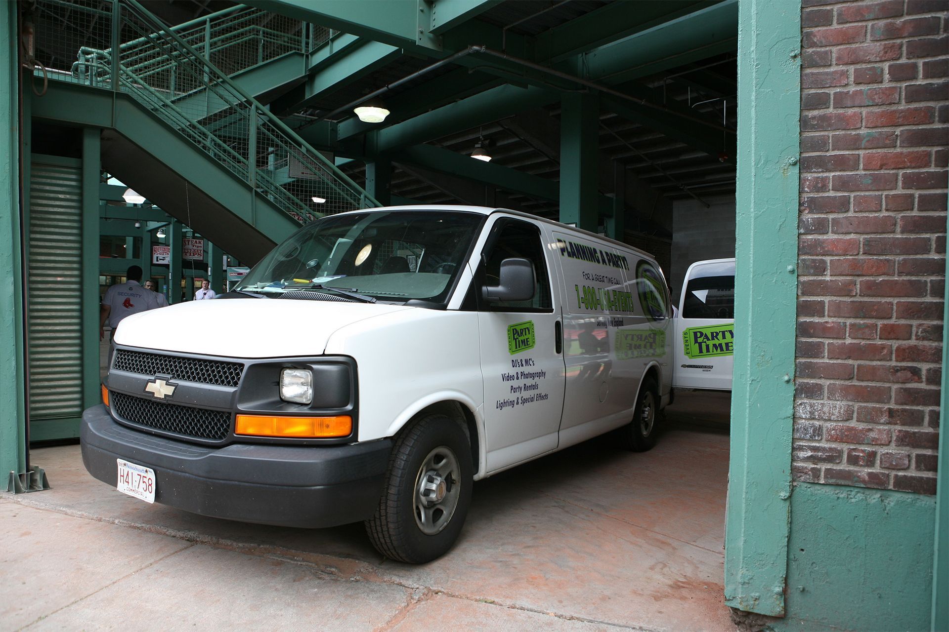 Party Time Events doing a Corporate Event at Fenway Park 