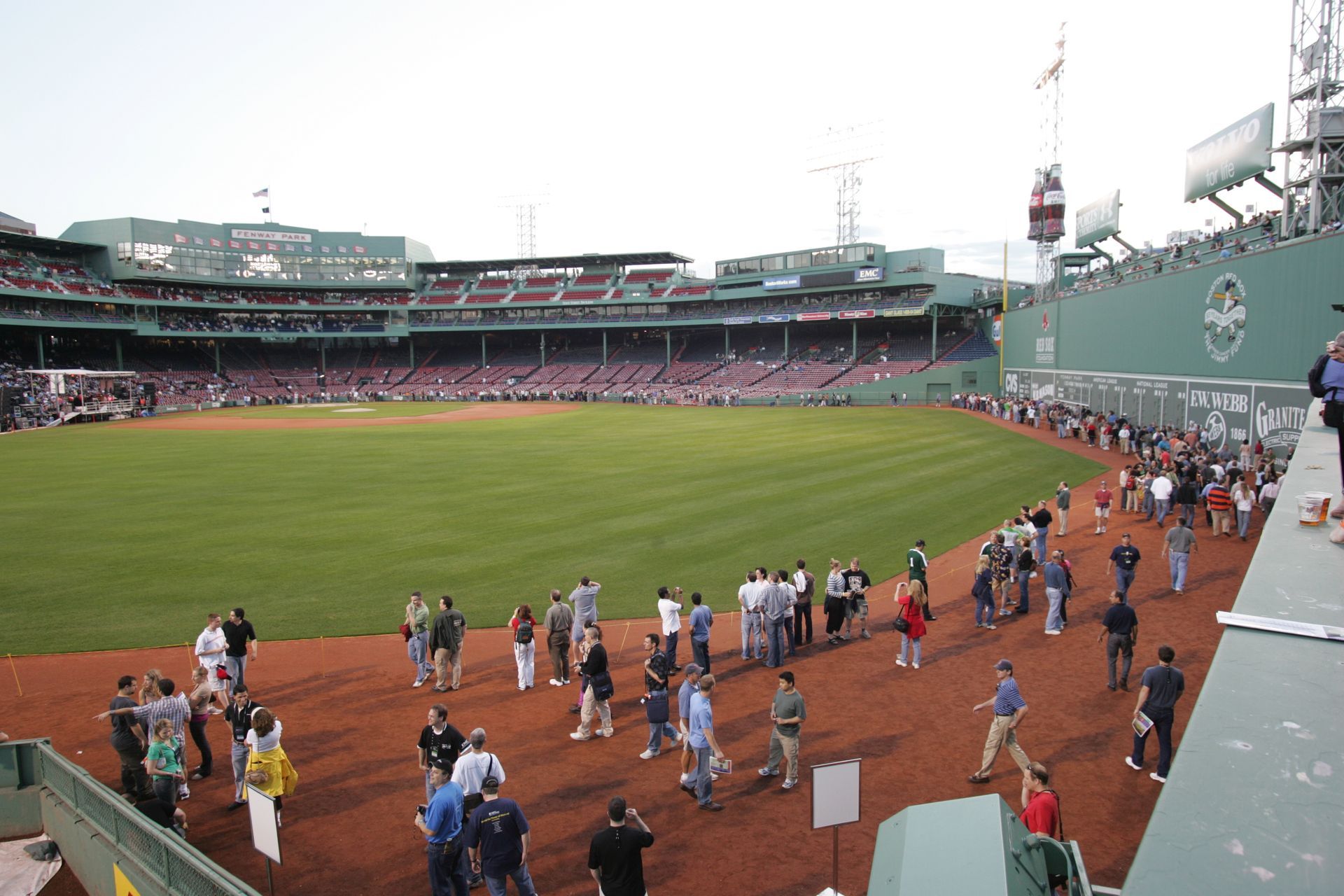 Party Time Events doing a Corporate Event at Fenway Park for 10,000 Microsoft Employees