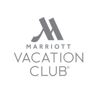 The marriott vacation club logo is on a white background.