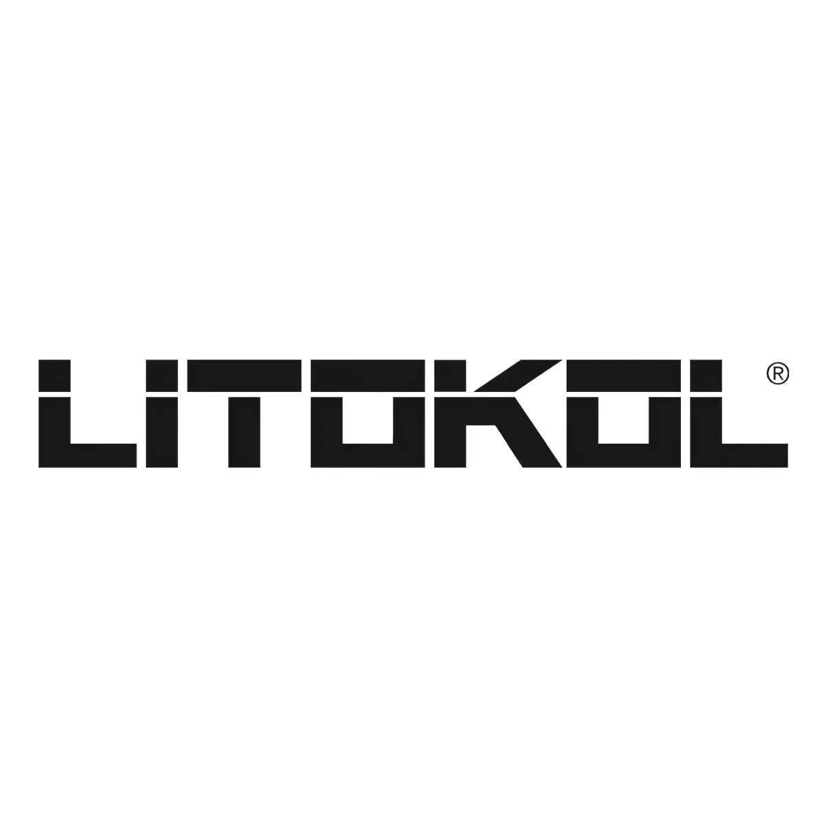 LITOKOL logo in bold, block letters, black on white background.