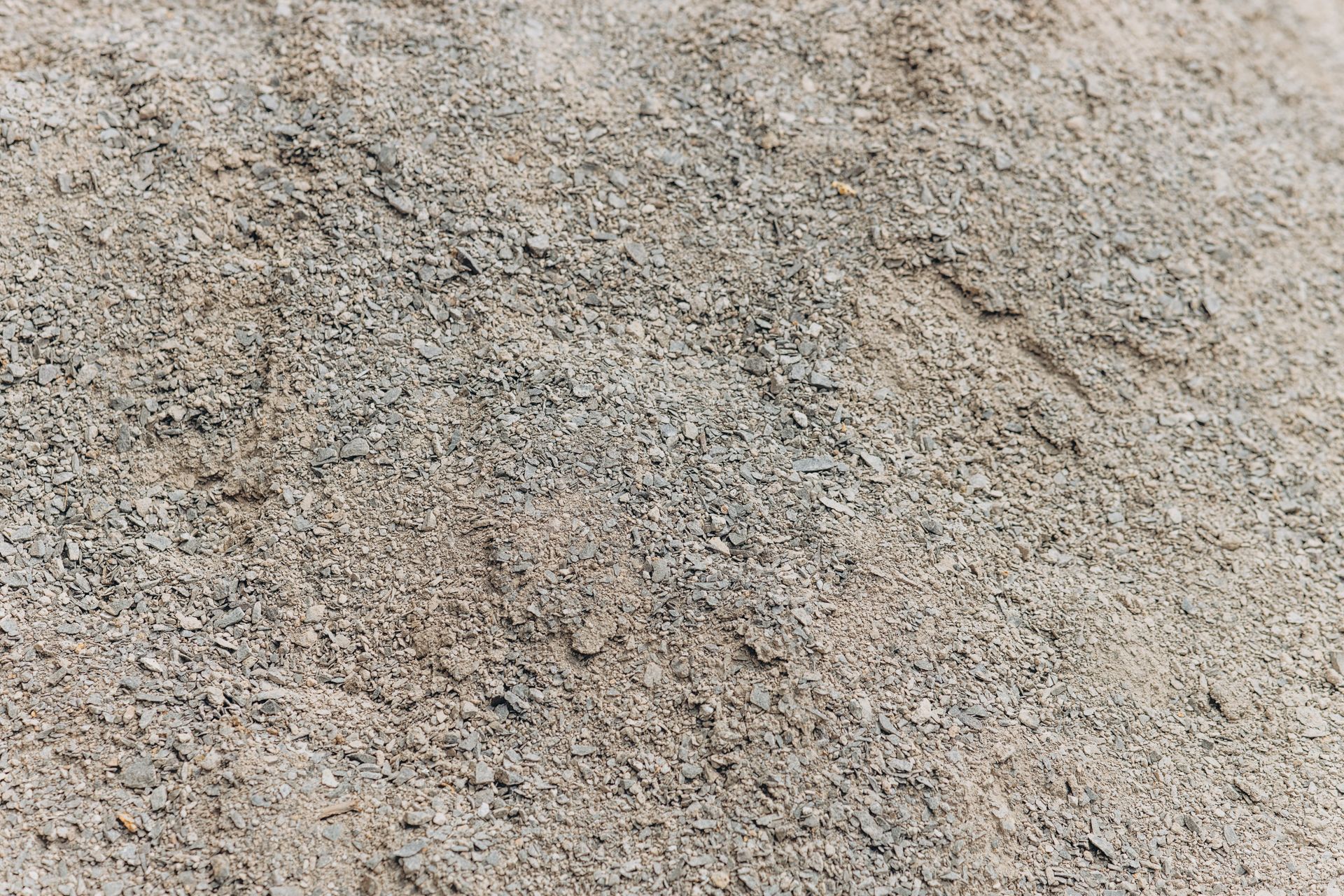 Crushed rock
