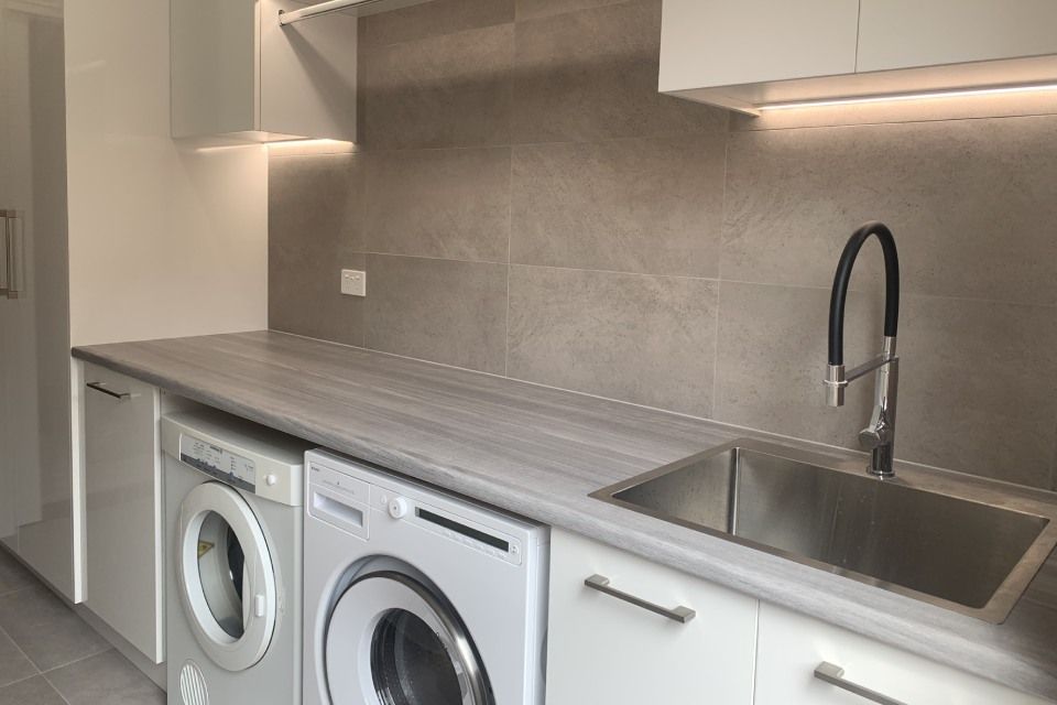 laundry renovation services are tailored to maximise efficiency