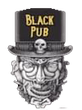 black pub -  icona logo