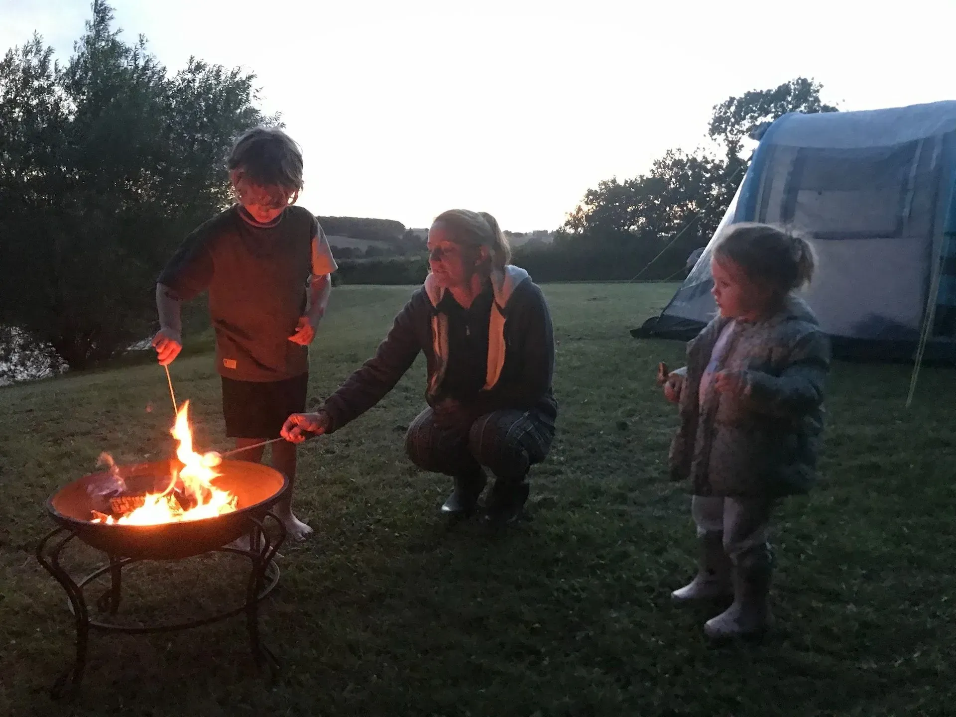 Fire-pit, marshmallows and more!