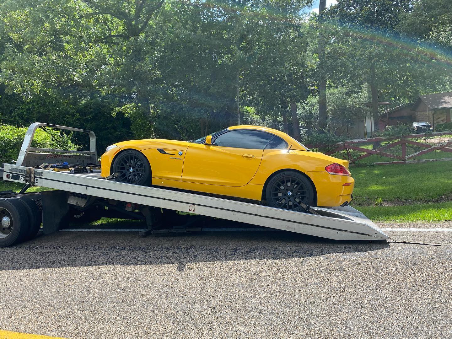 Sport Car Towing