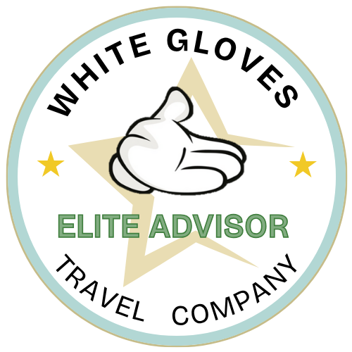White Gloves Travel Company - Elite Advisor badge.