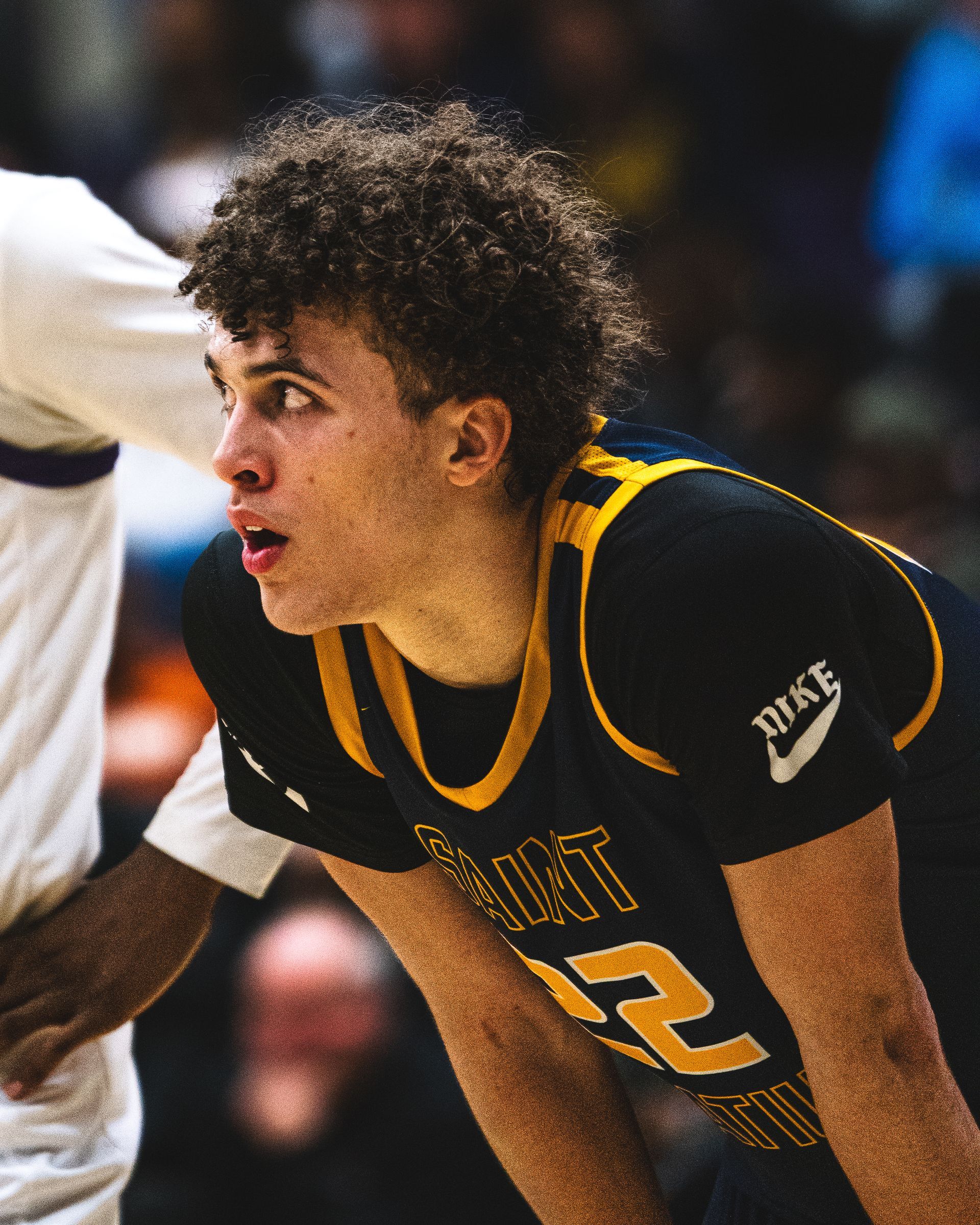 A basketball player with the number 2 on his jersey