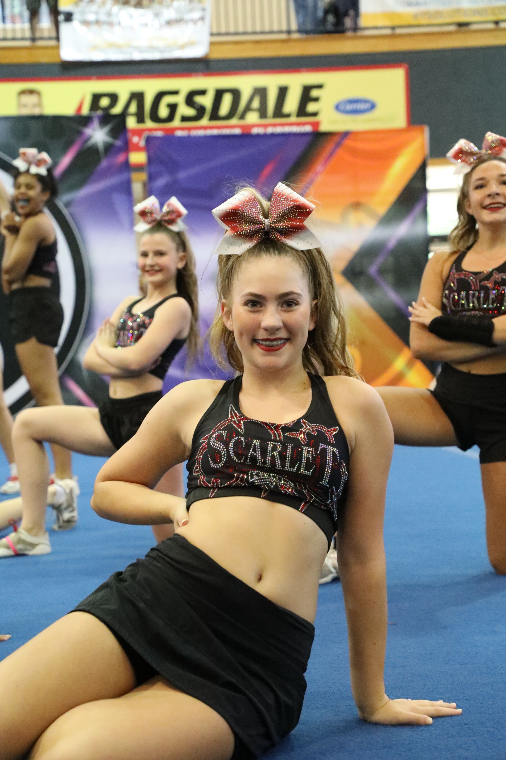 A blue hoodie with the word rays on it