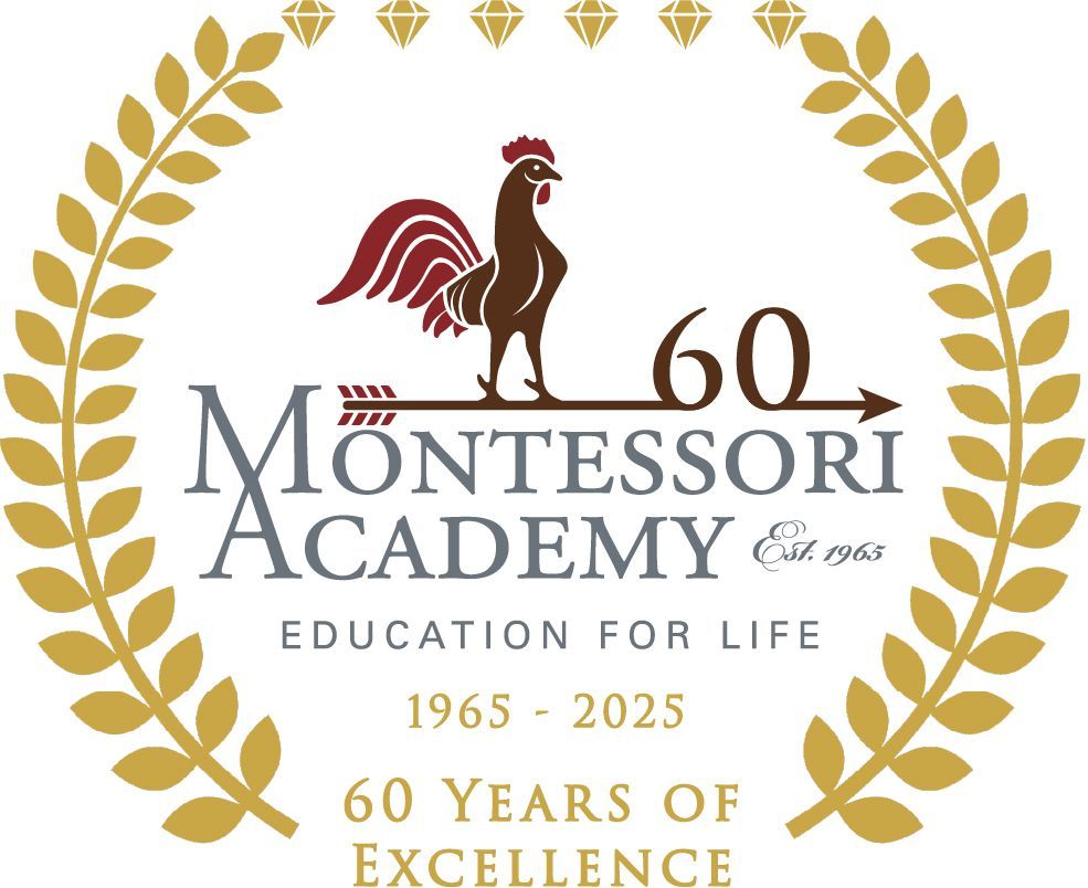 Montessori Academy 60th Year Commemorative Logo