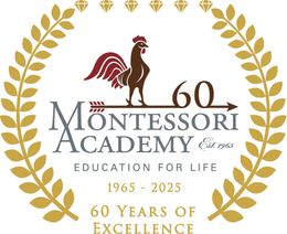 Montessori Academy 60th Year Commemorative Logo