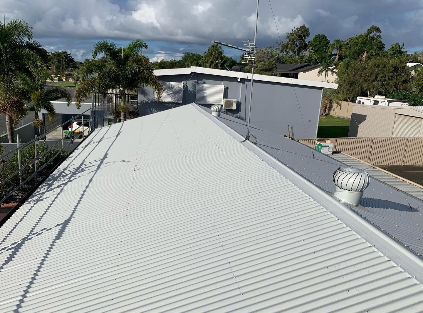 Newly Installed Metal Roof