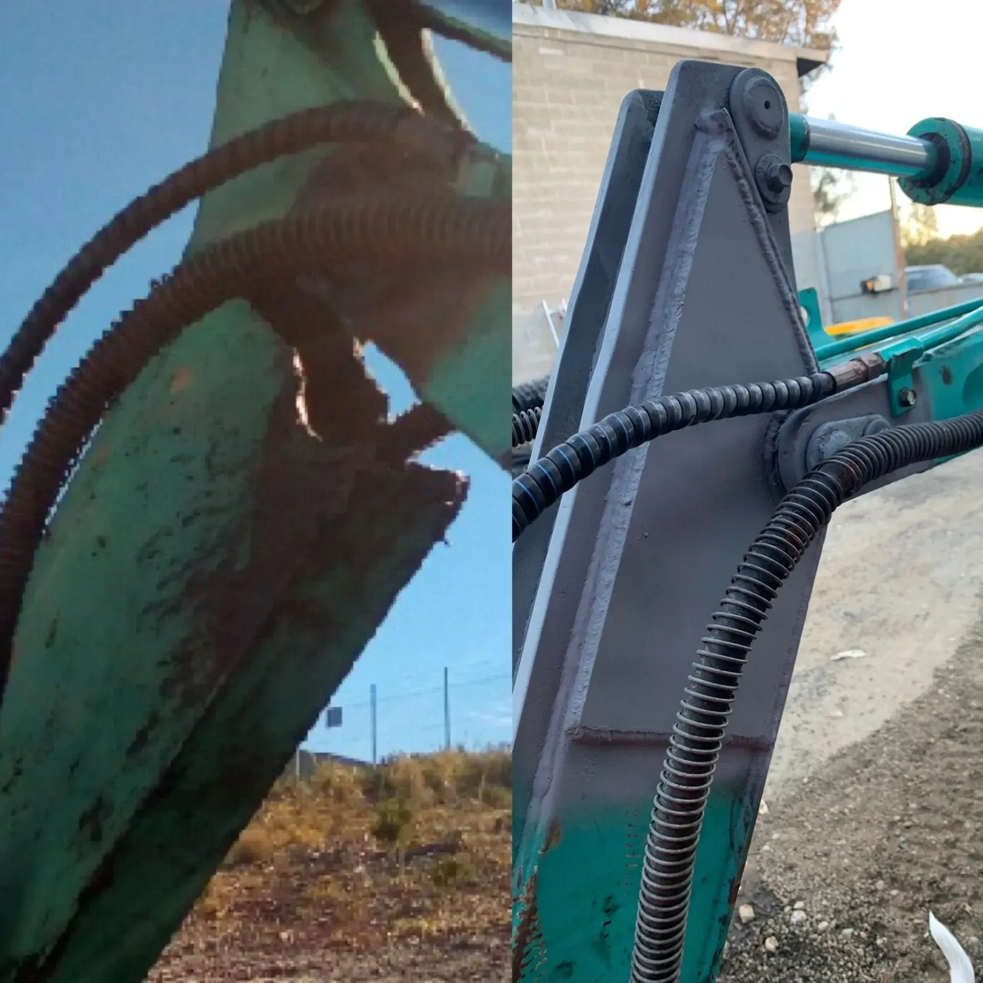 Before & After Metal Services — Newcastle, NSW — Auz Pro Welding & Fabrications