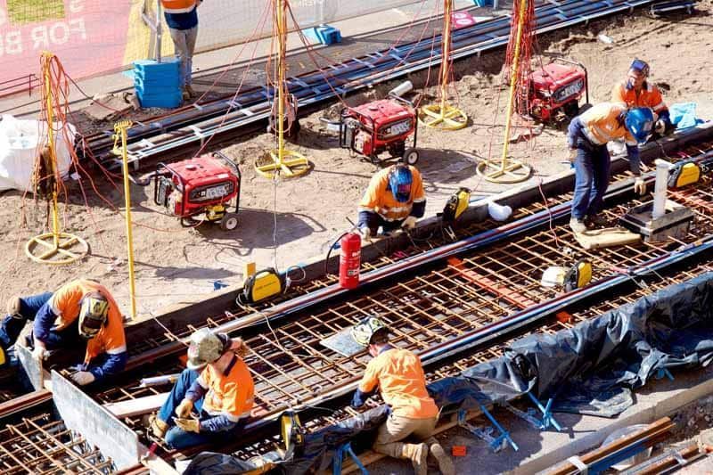 Before New Castle Light Rail — Newcastle, NSW — Auz Pro Welding & Fabrications