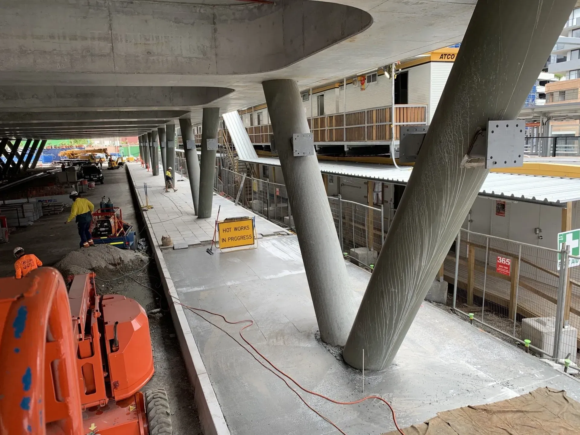 New Metal Castle Bus Interchange — Newcastle, NSW — Auz Pro Welding & Fabrications