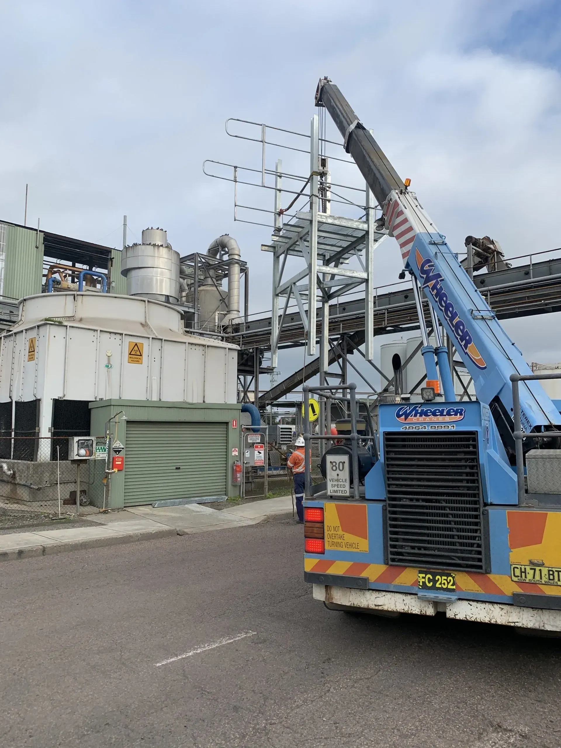 New Cargill Platform — Newcastle, NSW — Auz Pro Welding & Fabrications