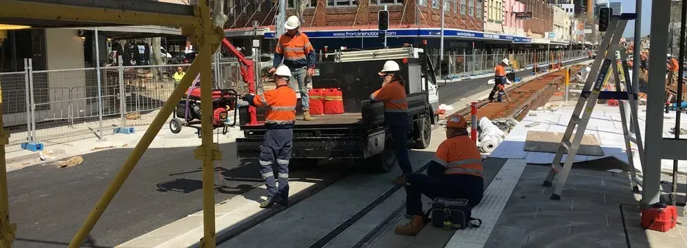 New Castle Light Rail — Newcastle, NSW — Auz Pro Welding & Fabrications