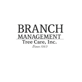 Branch Management Tree Care, Inc. logo with text on white background: 