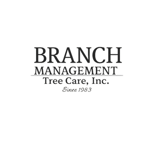 Branch Management Tree Care, Inc. logo with text on white background: 