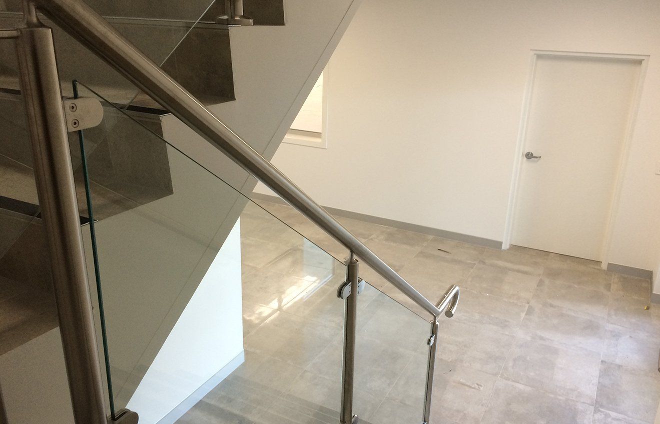 Stainless Steel and Glass Balustrade Gold Coast