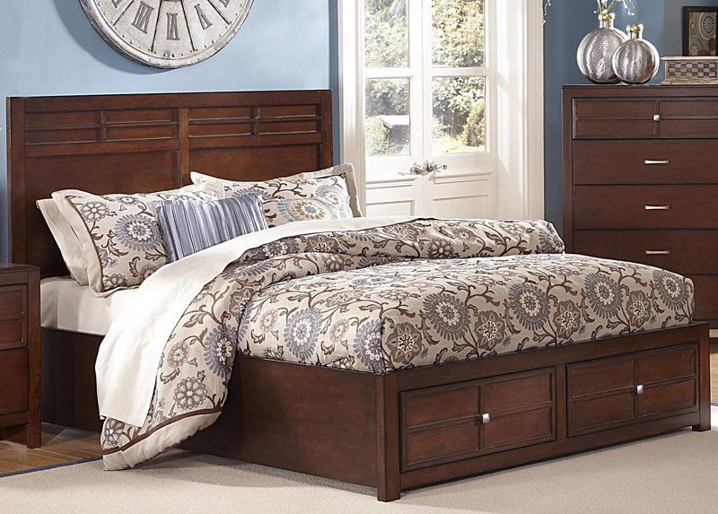Complete Wooden Bed Set