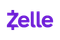 Purple Zelle logo on a white background.