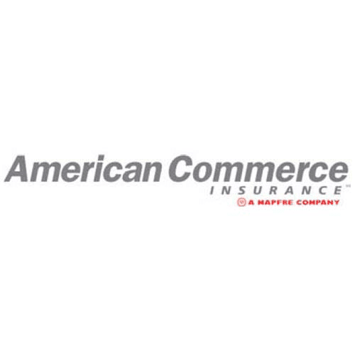 The american commerce insurance logo is a mapfre company.