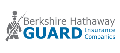 The logo for berkshire hathaway guard insurance companies