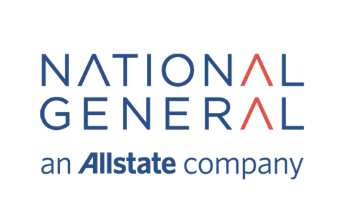 The national general logo is an allstate company.