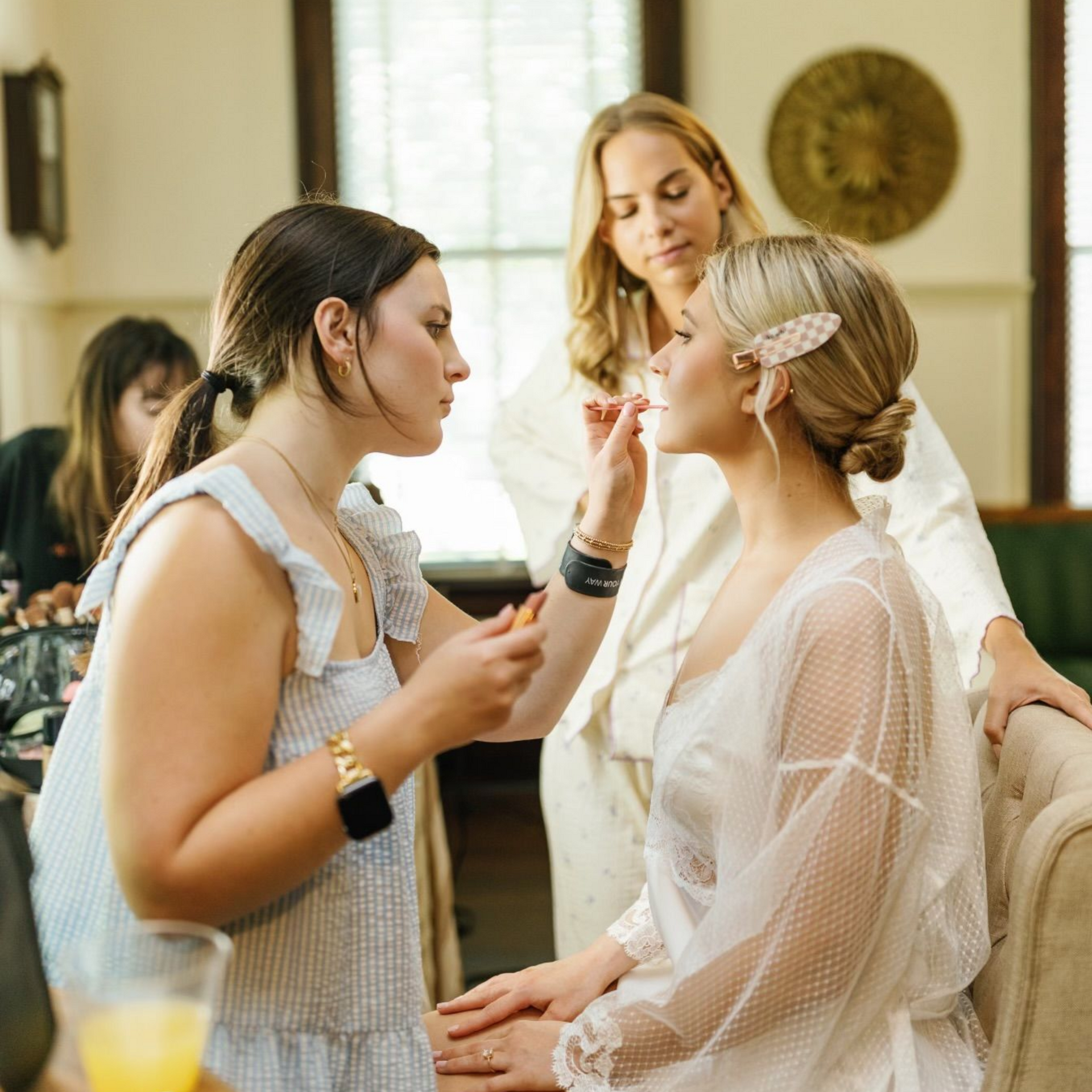 Picture of one of Kate Scullen's clients in a wedding dress