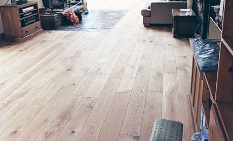 Long lasting wooden flooring