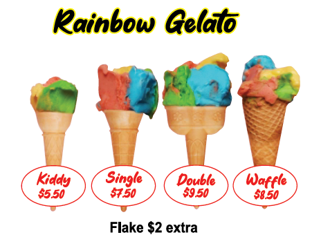 rainbow gelato cairns