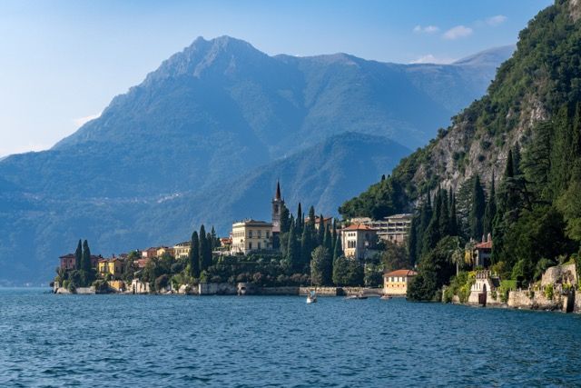 Foto del lago di Como 