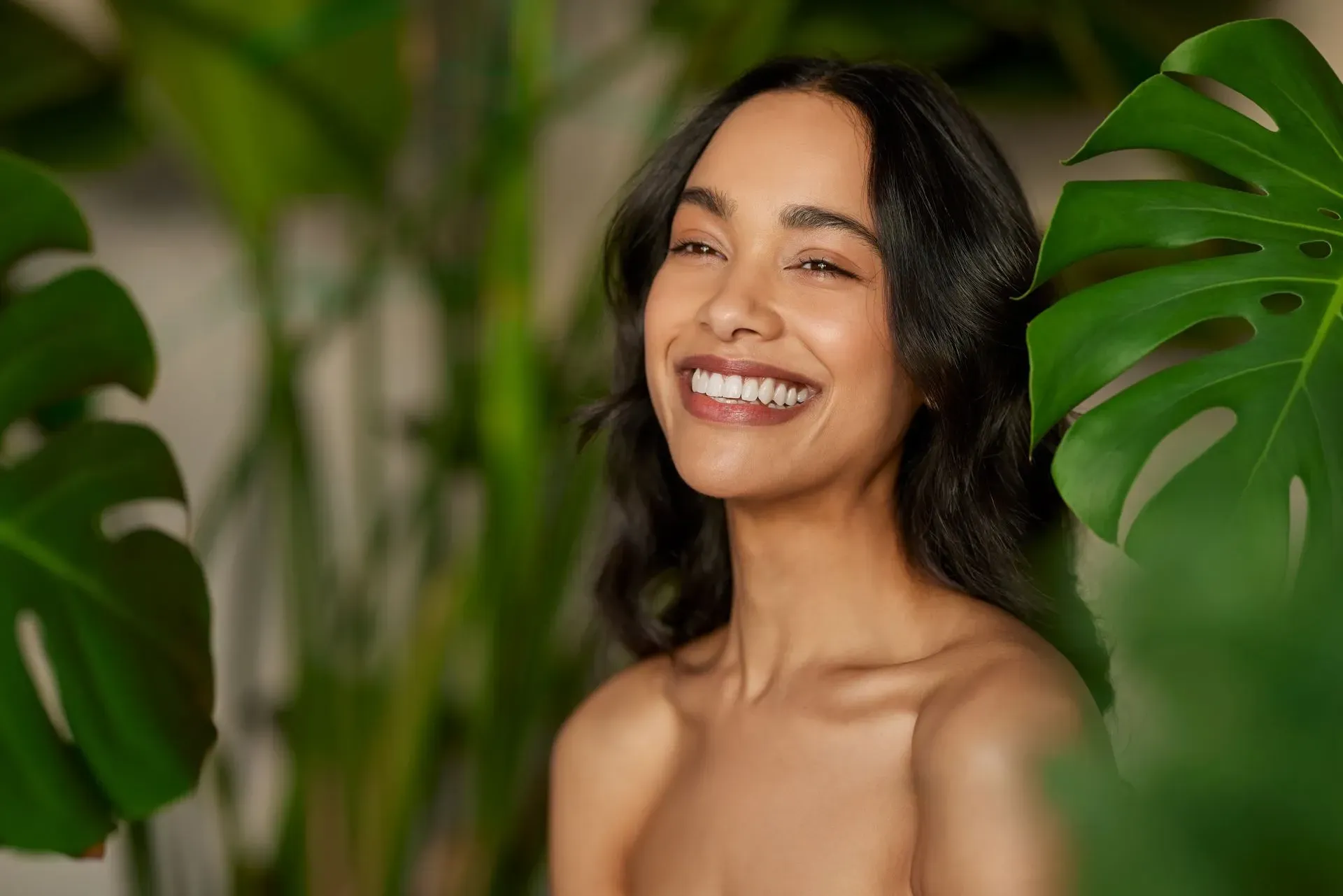 Donna con il sorriso