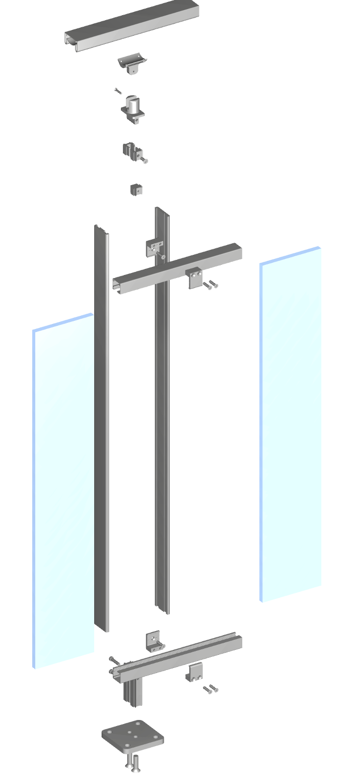 PARTICOLARE INSTALLAZIONE CORRIMANO
