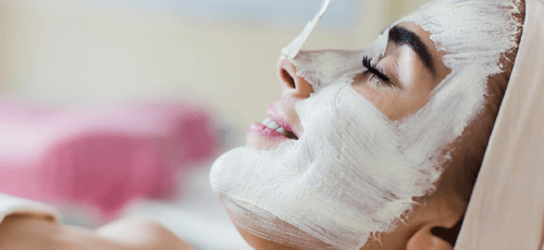 Woman getting a chemical peel from Hot Springs Surgery and Vein