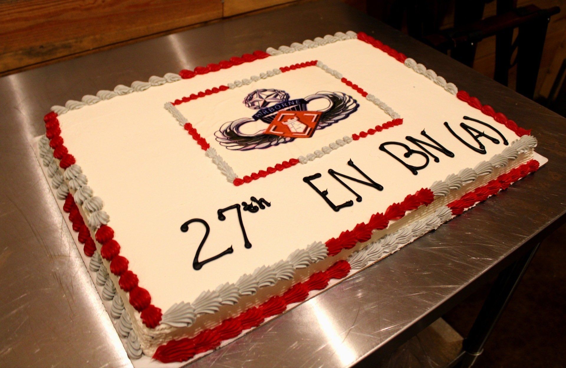 decorated sheet cake